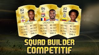 FIFA 16  SQUAD BUILDER HYBRID COMPÉTITIF POUR 50K [upl. by Sadler]