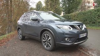 Test du Nissan XTrail côté techno  de bonnes bases à améliorer 01Drive [upl. by Larsen]