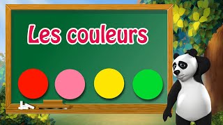 Apprendre les couleurs en français  Maternelle [upl. by Kashden486]