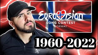 🇳🇴 ALL Norway Eurovision Songs 19602022 REACTION [upl. by Rothschild]