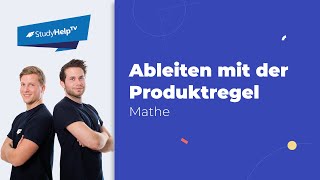 Ableiten mit Produktregel StudyHelpTV [upl. by Ayhtnic276]