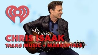 Chris Isaak on quotFirst Comes The Nightquot amp Australia  Exclusive Interview [upl. by Llecrep]