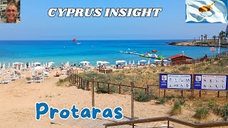 Protaras Cyprus 2024  Stroll from Fig Tree Bay to Boat Pier [upl. by Teria667]