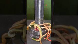 Compilation Of Best Candy Crushes With Hydraulic Press hydraulicpress crushing satisfying [upl. by Aphra]