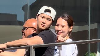 Dodgers World Series Parade Los Angeles 2024 Shohei Otani and Mamiko Wife [upl. by Naleag]