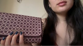 ASMR purse tapping 👛 [upl. by Ylus]