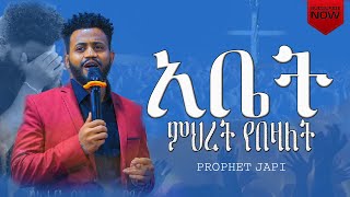 ዘማሪ ግሩም አቤት ምህረት የበዛለት PROPHET JAPI ABET MEHERET YEBEZALET PTOTESTANT MEZMUR WORSHIP [upl. by Wanyen]