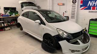 VAUXHALL CORSA 12 DIESEL COPART PT 1  REMAPPED [upl. by Franky332]