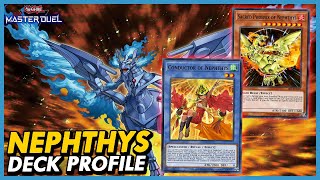 NEPHTHYS  O DECK DA DEUSA RITUAL NO MASTER DUEL  Deck Profile amp Combos [upl. by Nisa]