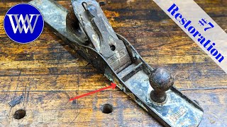 How To Restore a Stanley 7 Hand Plane [upl. by Wendye]