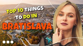 TOP 10 Things to do in Bratislava Slovakia 2023 [upl. by Abie925]