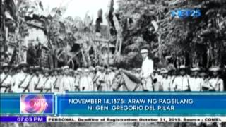 November 14 1875 birth date of General Gregorio del Pilar [upl. by Cung64]