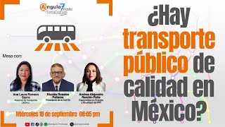 Andrea Rendón Nicolás Rosales y Ana Romero analizan el transporte público en México [upl. by Flyn]