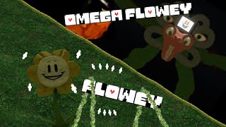 FLOWEY  OMEGA FLOWEY SHOWCASE Undertale New Era Roblox [upl. by Annaeirb]