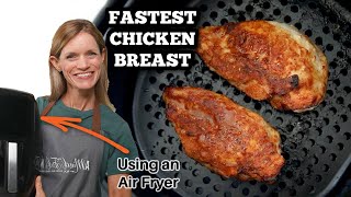 Air Fryer Chicken Breast Juicy Tender amp Ready in Minutes [upl. by Alliuqaj]