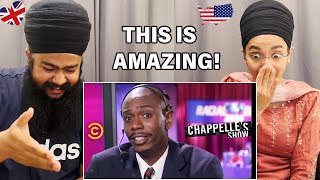 INDIAN Couple in UK React on Chappelles Show  The Racial Draft ft Bill Burr RZA and GZA [upl. by Hodosh]