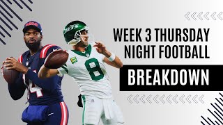 Patriots vs Jets Statistical Breakdown  Thursday Night Football [upl. by Deegan563]