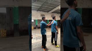 Playing a little game with our fencers after training [upl. by Ahsiled]