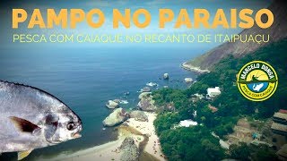 Pesca de pampo no Recanto de Itaipuaçu  Maricá RJ [upl. by Lust]