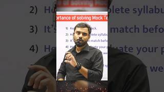 Importance of Mock Test By Aditya Ranjan Sir shorts rankertest adityaranjansir mocktest [upl. by Ligetti]