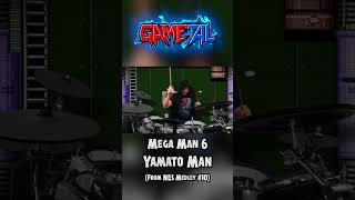 Yamato Man Mega Man 6  GaMetal Remix From NES Medley 10 megaman capcom vgm nes [upl. by Eliam]