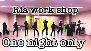 Dreamgirls  One night only choreographer Ria Dancevideo [upl. by Alded17]