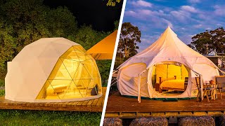 Top 10 Amazing Glamping Tents for Camping in Luxury [upl. by Elirpa]