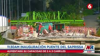 Este viernes abren el nuevo puente del Saprissa [upl. by Ginsburg642]