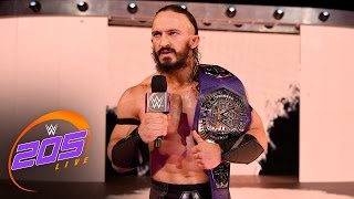 Cruiserweight Champion Neville addresses the Cruiserweight division WWE 205 Live March 14 2017 [upl. by Odlanra]