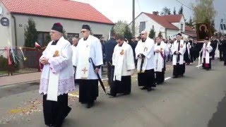 Nawiedzenie obrazu Matki Bożej Częstochowskiej  Osiek 240416 [upl. by Phip465]