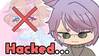 Lil KiSsEs Got HACKED  Gacha Club Rant [upl. by Nevanod676]