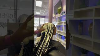 MY FAVORITE BRAIDS YET🧖🏽‍♀️🫧 grwm hairmaintenance braids dmvbraider protectivestyles [upl. by Inasah]