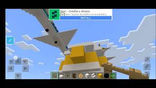 tutorial de como construir un avión en craft world rápido y censillo xd [upl. by Doehne512]