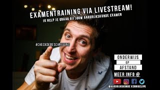 Aardrijkskunde Kennisclips  Livestream examentraining HAVO [upl. by Sillad]