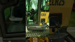 🚧ELEKTRİKLİ EKSKAVATÖR  VOLVO ECR25 ELECTRIC EXCAVATOR [upl. by Keli]