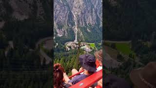 Switzerland gelmerseebahn ride switzerland travel germany [upl. by Molly]