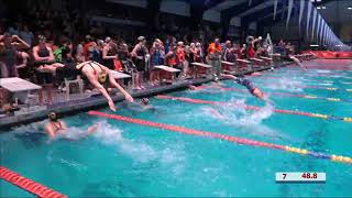 Women’s 200y Free Relay Heat 1  2018 NCSA Junior Championships [upl. by Annohsat]