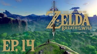 EP 14 Zoras Domain and The Divine Beast  The Legend of Zelda Breath of the Wild [upl. by Esilec]