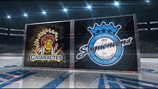 102 Shawinigan Cataractes 3 Chicoutimi Saguenéens 5  21 10 2023 [upl. by Ahsille]