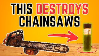 THIS DESTROYS CHAINSAWS Ethanol  The Silent Assassin Destroying This Stihl 039 Chainsaw [upl. by Aleunamme366]