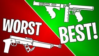 RANKING EVERY SMG IN BF1 FROM WORST TO BEST  Battlefield 1 [upl. by Filmore]