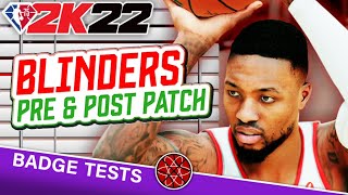 Best Shooting Badges in NBA 2K22  Blinders Badge Jumpshot Green Window Patch Update [upl. by Dimitris249]