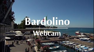 Webcam Bardolino  Malerische Aussicht auf Yachthafen Porto [upl. by Tigges]