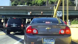 Tenth Street Bridge  Armstrong Tunnel northbound [upl. by Enyrhtak]