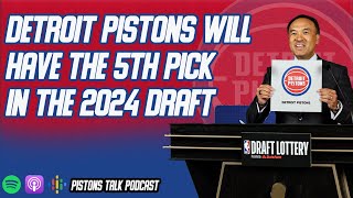 Detroit Pistons Get The 5th Pick AGAIN  Pistons Talk Podcast [upl. by Ludlow910]