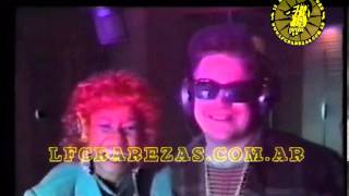 LOS FABULOSOS CADILLACS amp CELIA CRUZ  Vasos vacíos 1988 clip con imágenes de la grabación [upl. by Ollehto]