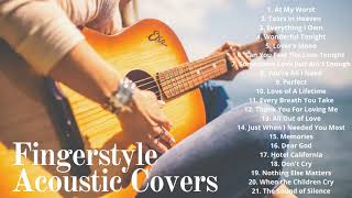 Guitar Love Songs Instrumental Relaxing Guitar Music Fingerstyle Acoustic Covers [upl. by Romo]