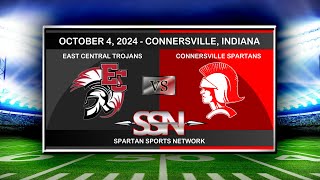 CHS Spartan Football vs East Central  October 4 2024 [upl. by Procto]