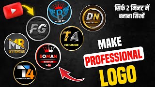 YouTube Logo Kaise Banaye  Logo kaise banaye  How To Create YouTube Logo [upl. by Sarat]