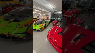 Luxury Cars Playground 🤩🇪🇸 in Marbella Spain ferrari lamborghini [upl. by Rj]